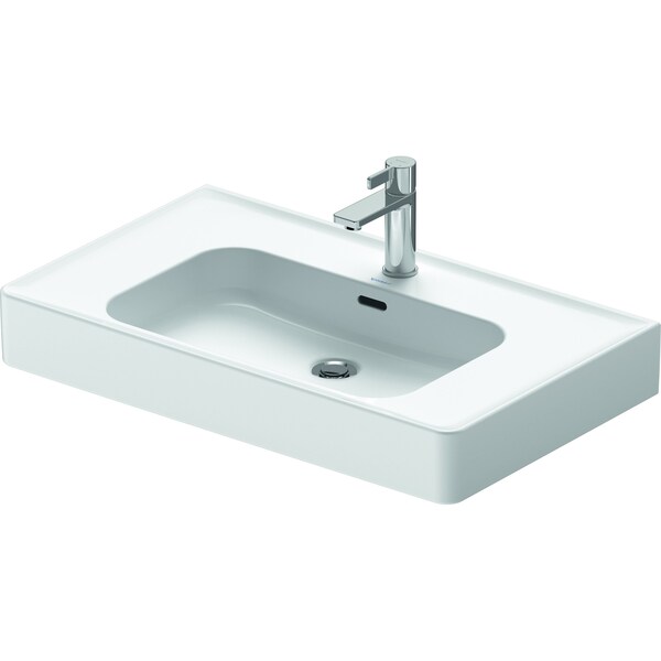 Duravit Soleil By Starck Sink 31 1/2 White High Gloss, Number Of Faucet